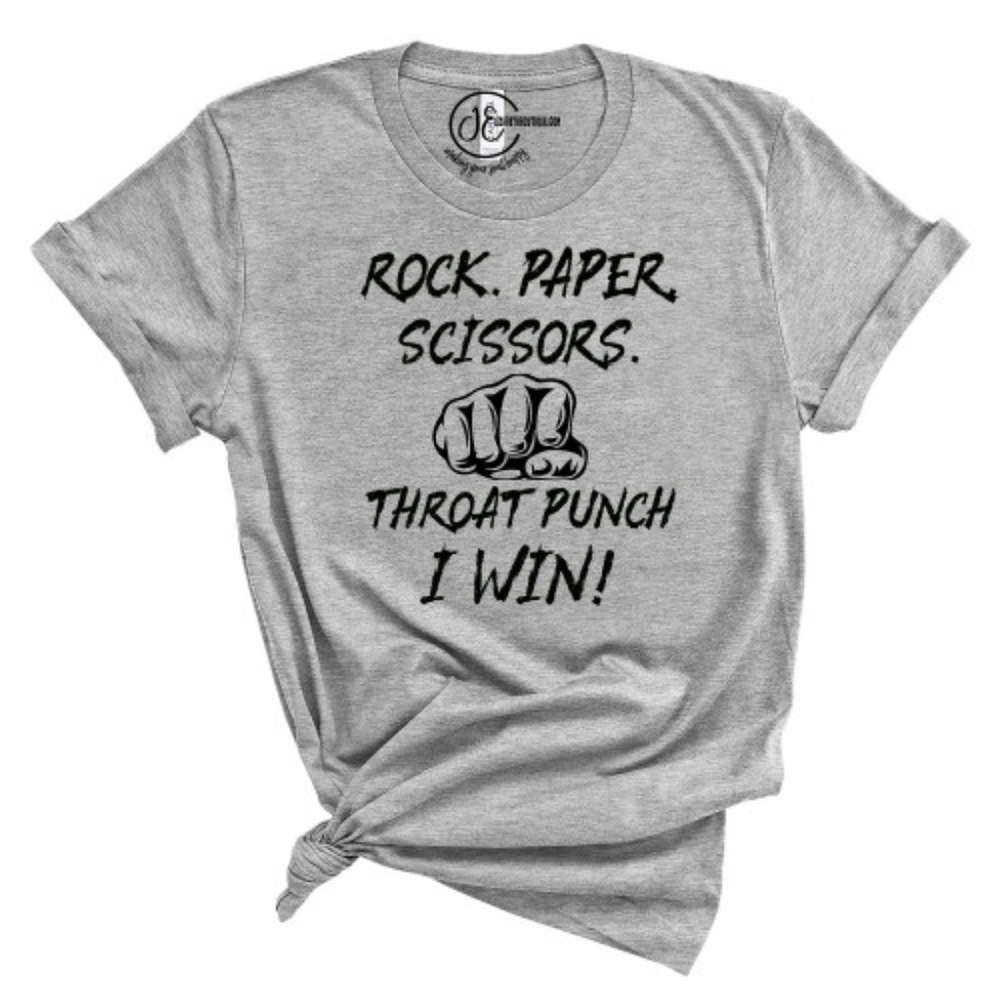Rock, Paper, Scissors, Throat Punch